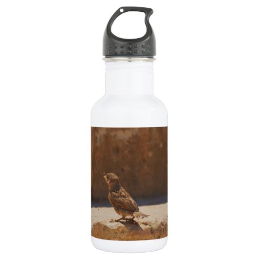 Jonge Mus Waterfles (Voorkant)