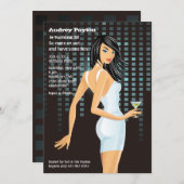 Jonge Schoonheid Uitnodiging (Voorkant / Achterkant)