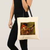 Jonge Spaanse vrouw met gitaar van Pierre Renoir Tote Bag (Voorkant (product))