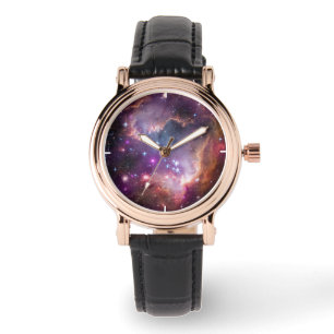 Jonge sterren in de kleine Magelhaense wolk. Horloge