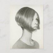 Jonge vrouw 2 briefkaart (Voorkant)