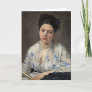 jonge vrouw Berthe Morisot Kaart