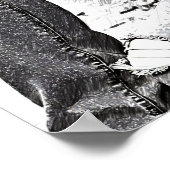 Jonge vrouw in het Westen Poster (Hoek)