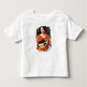 Jonge vrouw met een Mandolin, 1845-47 Kinder Shirts