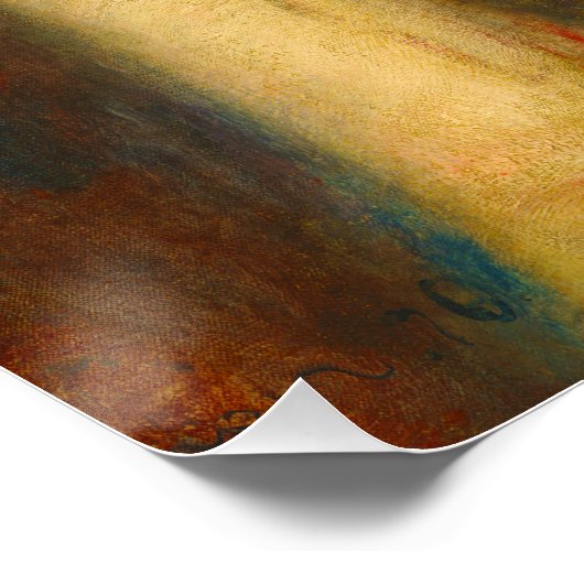 Jonge Vrouw Vlechten Haar Haar Door Renoir Perfect Poster (Hoek)