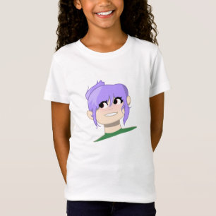 Jonge vrouwelijke Cartoon T-shirt