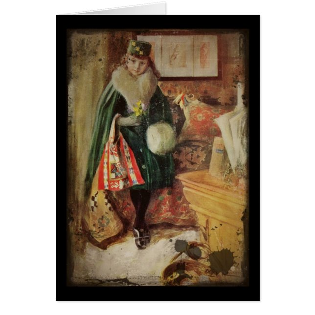 Jonge vrouwelijke reiziger (Voorkant)