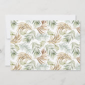 Jonge wilde en drie Safari Oerwouden Partij Kaart (Achterkant)