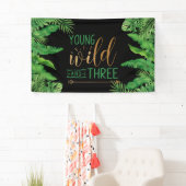 Jonge, wilde en drie verjaardagsfeestjes spandoek (Insitu)