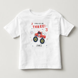 Jonge wilde en driedaagse Kinder monsternar Shirts