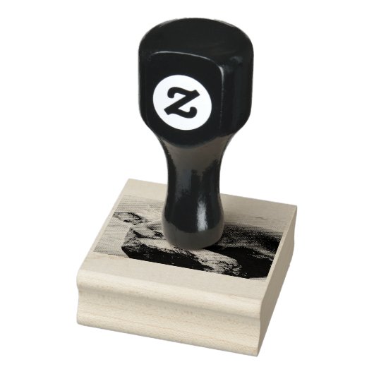 Jonge zee leeuw 	rubberstempel (Stempel)