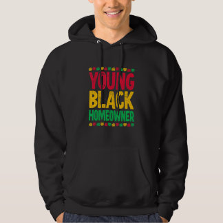 Jonge zwarte huiseigenaar 2 hoodie