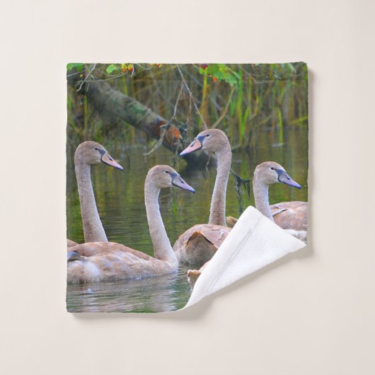 Jonge zwemmen bad handdoek (Wasdoekje)