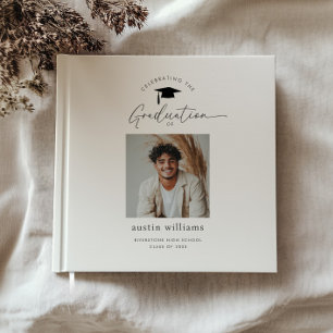 Jongen Afstudeerfeest Foto Welkom Gastenboek