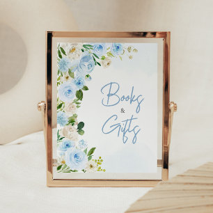 Jongen Baby in Bloom Baby shower Boeken en geschen Poster
