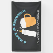 Jongen BABY-Q A-Baby breekt aangepaste banner (Verticaal)