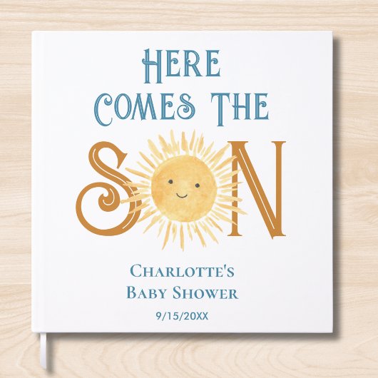 Jongen Baby shower Gastenboek