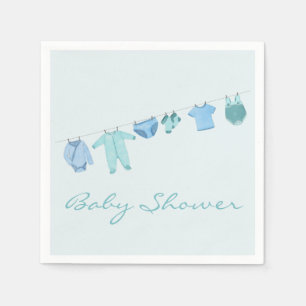 Jongen Baby shower Servet