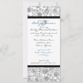 Jongen baby Shower-uitnodigingen Kaart (Voorkant)