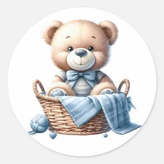 Jongen Baby Stickers (Voorkant)