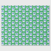 Jongen babyShark inpakpapier (Vlak)