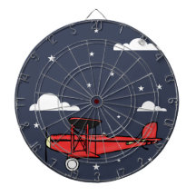 Jongen Birthday Gift, Boys Room Decor, Red Airplan