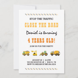 Jongen Birthday Party Kaart