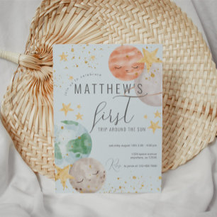 Jongen buitenruimte eerste uitnodiging op zaterdag