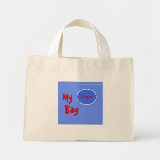 Jongen Canvas tas (Voorkant)