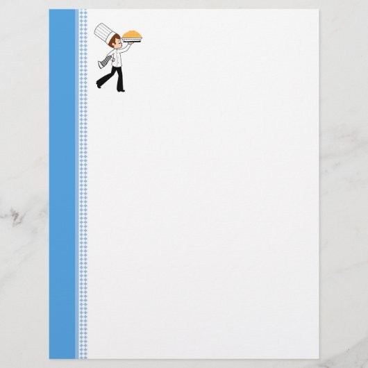 Jongen Chef Art Recipe Pages (Voorkant)