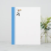 Jongen Chef Art Recipe Pages (Staand voorkant)