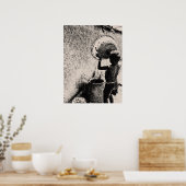 Jongen...Dagelijks water Poster (Keuken)