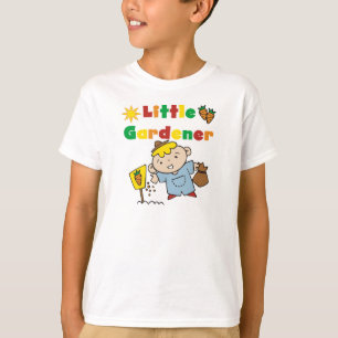Jongen de T-shirts en de Giften van Weinig Tuinman
