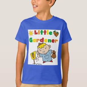 Jongen de T-shirts en de Giften van Weinig Tuinman