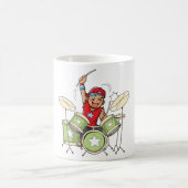 Jongen die Drums spelen Mok (Center)