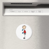 Jongen die Magneet uitoefent (Insitu (Vaatwasser))