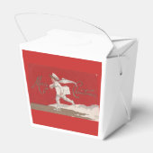 Jongen die Thunder_Cove kerstmis Skaten Bedankdoosjes (Achterkant)