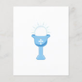 Jongen eerste Heilige Communie Flyer (Achterkant)