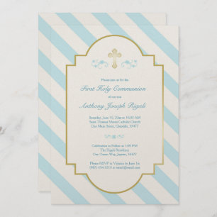 Jongen eerste Heilige Communistische Uitnodiging B