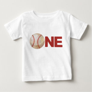 Jongen Eerste Verjaardag Baseball ONE