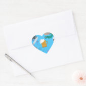 jongen emoji hart sticker (Envelop)