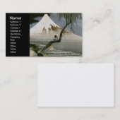 Jongen en de berg Fuji Hokusai Visitekaartje (Voorkant / Achterkant)