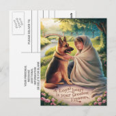 Jongen en Honden Zomerdag Briefkaart (Voorkant / Achterkant)