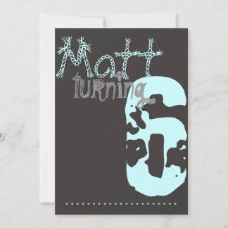 Jongen en meisjes Gymnastics Birthday Invitation Kaart
