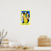 Jongen enenengel poster (Keuken)