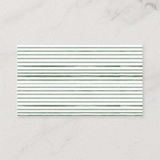 Jongen Eucalyptus Boho minimalistisch luierriffel Informatiekaartje (Achterkant)