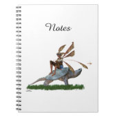 Jongen Fairy die op het Notitieboek van de wervelf (Voorkant)