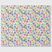 Jongen Fidget Spinner Birthday Party Cadeaupapier (Vlak)