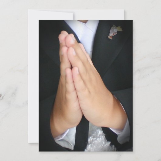 Jongen-gemeenschap Kaart (Voorkant)