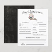 Jongen Ghost Little Boo Predictions & Advice Kaart (Voorkant / Achterkant)